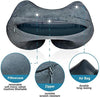 Purefly Travel Pillow Luxuriously Soft Inflatable Neck Pillow